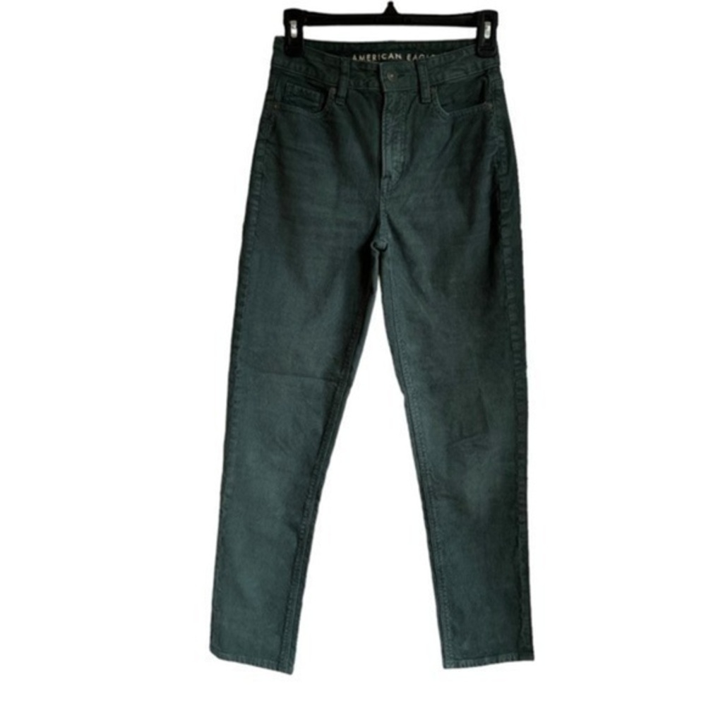 AEO Mom Straight Jeans Corduroy Stretch Size 00